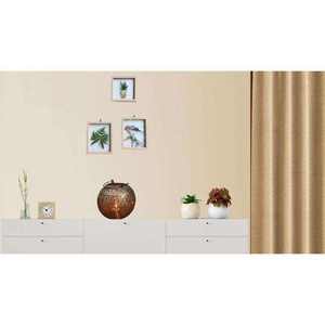 Lanterne à thé en fer antique de taille moyenne Trinity Craft, porte-bougie en métal pour la décoration de la maison et les objets de présentation - Product Image 1