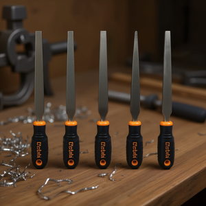 Limes et râpes demi-coupées à poignée bi-matérielle antidérapante - Product Image 3