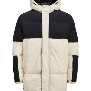 Nouveau look de veste matelassée personnalisée pour hommes design matelassé de luxe bulle grande taille en coton doux léger tissé ODM enduit poche chaude - Product Image 4