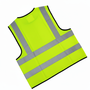 Chaleco de Seguridad Reflectante de Alta Visibilidad, Ropa de Seguridad para la Construcción, Chaleco de Alta Visibilidad, Ropa de Seguridad - Product Image 4