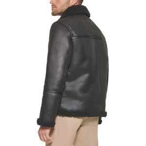 Blouson en cuir pour moto d'hiver pour homme HN Impex Pakistan 2025 avec col montant, imperméable et respirant, grande taille, vente en gros - Product Image 2