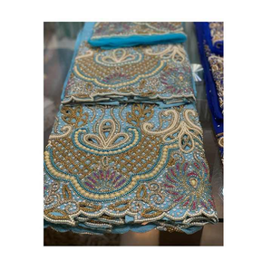 Tela de seda de Dirac somalí de lujo al por mayor para vestidos de fiesta coloridos personalizados, elegancia tradicional con estilo moderno - Product Image 1