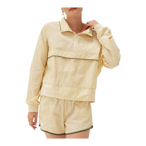 ชุดเสื้อผ้า2ชิ้นสำหรับผู้หญิงชุด100% วัสดุโพลีเอสเตอร์น้ำหนักเบาแห้งเร็วออกแบบได้ตามต้องการ - Product Image 1