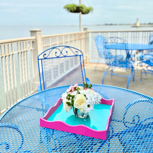 ถาดเสิร์ฟแบบเคลือบหลายสีสำหรับห้องรับประทานอาหารบ้านและงานตกแต่งงานฝีมือในเวียดนาม - Product Image 6