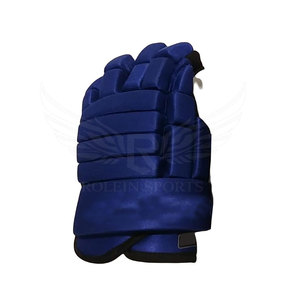 Guantes de Hockey sobre Hielo de Cuero de Alta Calidad con Palma Reforzada, Diseño de Dedos Completos Smart Guard, Correa de Muñeca Ajustable para Uso Prolongado - Product Image 3