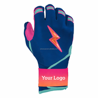 Gants de frappe de baseball personnalisés en cuir Cabretta de qualité supérieure pour adultes et jeunes, OEM ODM, logo personnalisé, fournisseur en gros