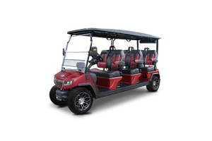 Voitures de golf de luxe de la série Prestige 2/4/6/8 places avec intérieur confortable et groupe motopropulseur haute efficacité pour le transport touristique - Product Image 3