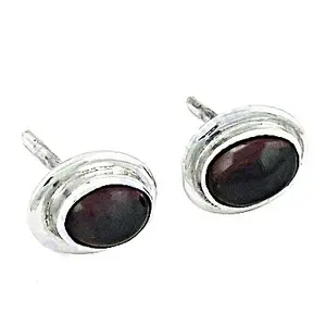 Boucles d'oreilles en argent 925 avec perle noire, cadeau élégant pour femmes - Product Image 1