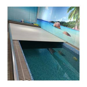 Cubierta de Seguridad para Piscina Personalizada de Fábrica China, Cubierta Enrollable para Piscina, Cubierta Móvil para Piscina con Riel Guía - Product Image 4