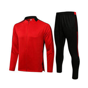 Venta al por mayor personalizado equipo de fútbol entrenamiento chándal conjunto completo de fútbol chaqueta Kits de fútbol chándal de fútbol - Product Image 3