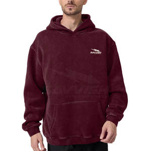 Sweats à capuche surdimensionnés en coton et polyester, design personnalisé, légers, de qualité supérieure - Product Image 1