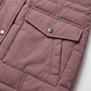 Comfortable Wool Jacket Parka <b>Men</b> Women Quilted Baseball Varsity Coat Warm Winter Long Letterman Style Insulated <b>Thermal</b> Apparel - Product Image 5