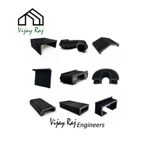 Bouclier de protection de soufflet durable pour protéger les composants de la machine de la poussière, de la chaleur et des débris dans les environnements de travail industriels - Product Image 2