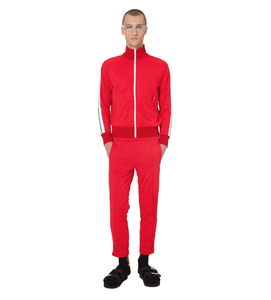 Conjuntos Deportivos para Hombre al por Mayor con Logotipo Personalizado, Transpirables, Antibacterianos, con Cuello Camisero, Trajes Deportivos de Invierno con Franja Lateral, 100% Algodón, 2 en 1 - Product Image 4