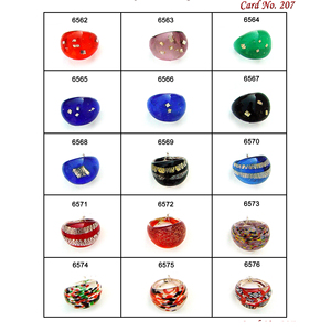 Cuentas de cristal de Murano de lujo hechas a mano más vendidas para hacer pulseras, anillo de diseño único, cuentas de cristal para fabricación de joyas - Product Image 2