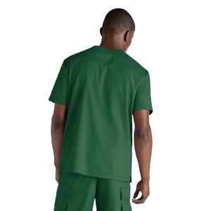 OEM Private Label <b>Men</b> Hospital Scrub Undershirt Breathable Medical <b>Base</b> <b>Layer</b> Nurse Doctor Inner Tee for <b>Men</b> - Product Image 3