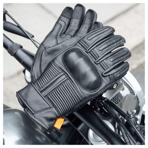 Gants de course en cuir de haute qualité toutes saisons protégés contre les UV Street Biker Gants de moto de sécurité à la mode pour la moto - Product Image 4