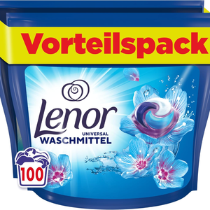 Cápsulas de Detergente Lenor, 100 Lavados, Aroma Abril Fresco, Detergente Completo, Frescura Duradera y Eliminación de Olores para Lavado en Frío - Product Image 3