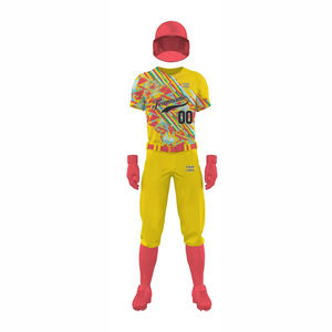 Nouvelle arrivée, uniforme de baseball personnalisé, ensemble de vêtements de sport décontractés, respirant, haute qualité, grande taille, 100% polyester - Product Image 2