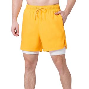 Shorts en jean déchirés et vieillis, coupe slim, style streetwear, mode décontractée d'été, denim bleu, séchage rapide, taille élastique 2026 - Product Image 1