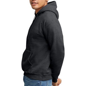 2025ฮู้ดผ้าคอตตอนผ้าฟลีซแห้งเร็วระบายอากาศได้ดีสำหรับผู้ชายผู้หญิงยิมฟิตเนส100% โลโก้ที่กำหนดเองได้ปกติ - Product Image 3