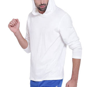 Pakistan Fabricant de haute qualité personnalisé hommes pull à capuche Logo broderie 100 pour cent coton hiver plaine teint en gros - Product Image 2