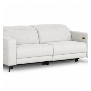 Sofá Reclinable Moderno con Estructura de Madera y Tapicería de Tela - Sofá Seccional para Sala de Estar - Product Image 3