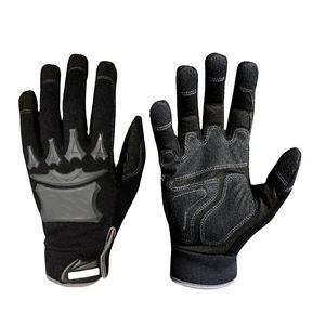 Utilidad general Cuero sintético Mecánico Trabajo Seguridad Waterpoof Construcción al aire libre Guantes resistentes de alto impacto para Gas de petróleo - Product Image 3