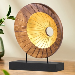 Objet de table ronde tendance Design élégant de haute qualité parfait pour la décoration intérieure contemporaine ou le style de bureau - Product Image 5