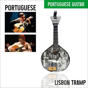 Guitare portugaise miniature Tram Lisbonne 20 cm - Product Image 3