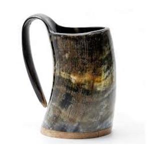 Antique-Inspired Medieval <b>Beer</b> Tankard Customizable Carved Horn Cup Highest Quality Drinking Horn Mug Souvenirs Animal - Product Image 2