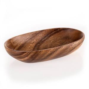 Disposable Wood Bowl for Serving Fruits Salad Soup-for Home Kitchen Restaurant Wedding-Tabletop <b>Dinnerware</b> Wedding Gifts - Product Image 1