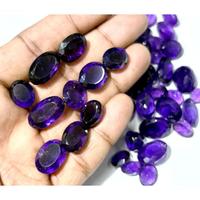 Lot de pierres précieuses en améthyste africaine naturelle de qualité AAA, facettées, en vrac, offre de vente en gros, fournitures pour les fabricants de bijoux et l'artisanat