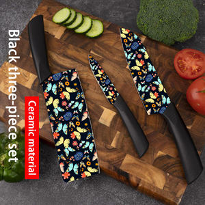 Couteaux de chef en céramique populaires, 2 ensembles, manche en plastique personnalisé, lavables au lave-vaisselle, écologiques, prix d'usine, services d'exécution des commandes Shopify - Product Image 5