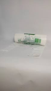 2024 Best Selling Custom Poly T-shirt Supermarket Tote Bag High Quality Factory Manufacture Compost Material <b>PLA</b> Plastic - Product Image 6