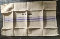 Sacs en fibre de jute 100% recyclables BTWILL MN2302, imprimés à l'écran, taille 48x28 pouces, qualité alimentaire, utilisation agricole, personnalisables