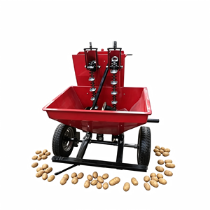 Farm Field Automatic <b>Potato</b> Planter Energy Saving <b>Potato</b> Sowing Seeder Machine For <b>Potato</b> Growing Plantation - Product Image 3