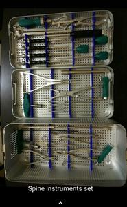 Juego de instrumentos de cirugía ortopédica para fijación cervical posterior de la columna vertebral Kit quirúrgico de fuente de alimentación manual - Product Image 4
