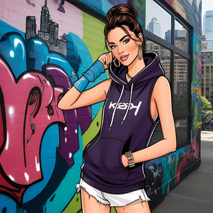 Custom Lightweight Gym Style <b>Sleeveless</b> <b>Hoodie</b> for Men and Women Winter Sport Tank with Logo Digital Printing or Plain Design - Product Image 2