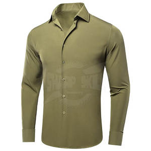 Vente directe d'usine pas cher Prix hommes chemise habillée top vente en ligne de chemises habillées nouveau design - Product Image 2