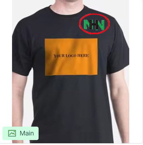 ผ้าฝ้าย 100% คุณภาพสูงปรับแต่งได้ 190gsm 19 สีพลัสขนาดผู้ชายและผู้หญิง Unisex เสื้อยืดลําลองเสื้อยืดเปล่า" - Product Image 2