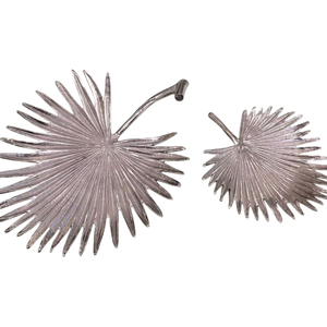 Plateau en métal doré de qualité créative Vaisselle design de grande taille avec feuilles Plateaux de service pour la restauration Fournisseurs en gros - Product Image 4