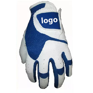 Guantes de Golf de Piel de Oveja Cabretta de Alta Calidad con Logotipo Personalizado OEM, Color Personalizado, Antideslizantes, Impermeables, de Cuero Genuino, para Mano Izquierda o Derecha - Product Image 4