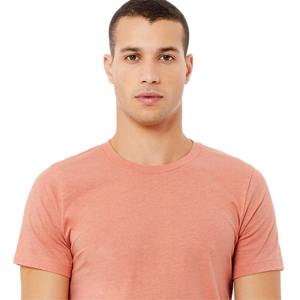 Camiseta Elegante para Hombre con Cuello Redondo, Diseño de Punto de Manga Corta, Cómoda y Versátil, Ideal para Serigrafía Personalizada - Product Image 4