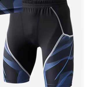 Ensembles de lutte tricotés unisexes personnalisés en 2 pièces, t-shirt + short, ensembles de rashguard imprimés par transfert thermique, écologiques, séchage rapide - Product Image 6