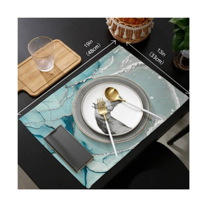 Napperon de table ovale en tissage chevronné biologique brun 240GSM, finition écologique, fabriqué en Inde, artisanat artisanal, qualité supérieure, vente en gros - Product Image 4