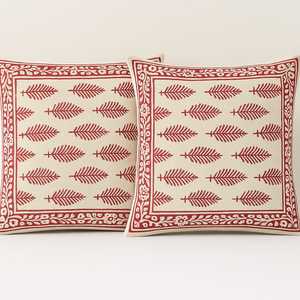 ENSEMBLE DE HOUSSE DE COUSSIN IMPRIMÉ MAIN BLOC - Product Image 3