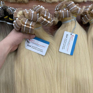 Hot Deal 2025 vrais Extensions de cheveux humains prix de gros bande de cheveux couleur droite cheveux vietnamiens - Product Image 5