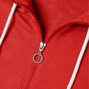 Sweat à capuche zippé léger pour femmes Sweat à capuche zippé en polaire à manches longues pour femmes avec cordons de serrage grande taille - Product Image 5