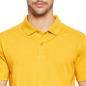 Polo personnalisé à manches courtes pour homme – Tissu tricoté extensible, confortable et respirant, grande taille, anti-boulochage, décontracté - Product Image 3